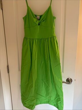 a new day Lime Green Spaghetti-Strap Dress